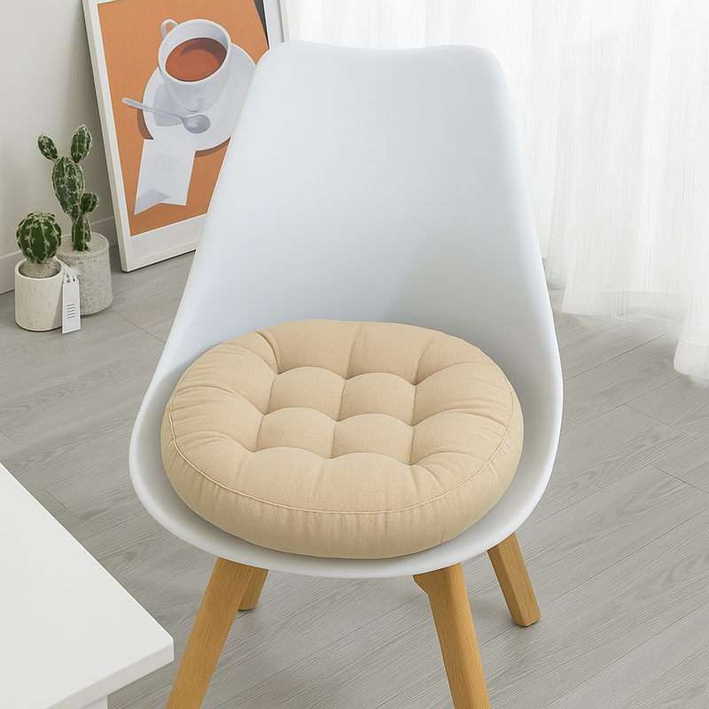 Velvet Floor 23x23 Inches Filled  Cushion