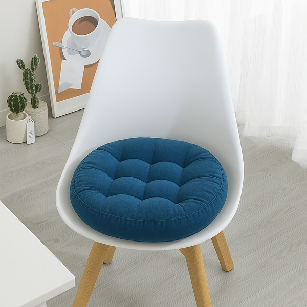 Velvet Floor 23x23 Inches Filled  Cushion