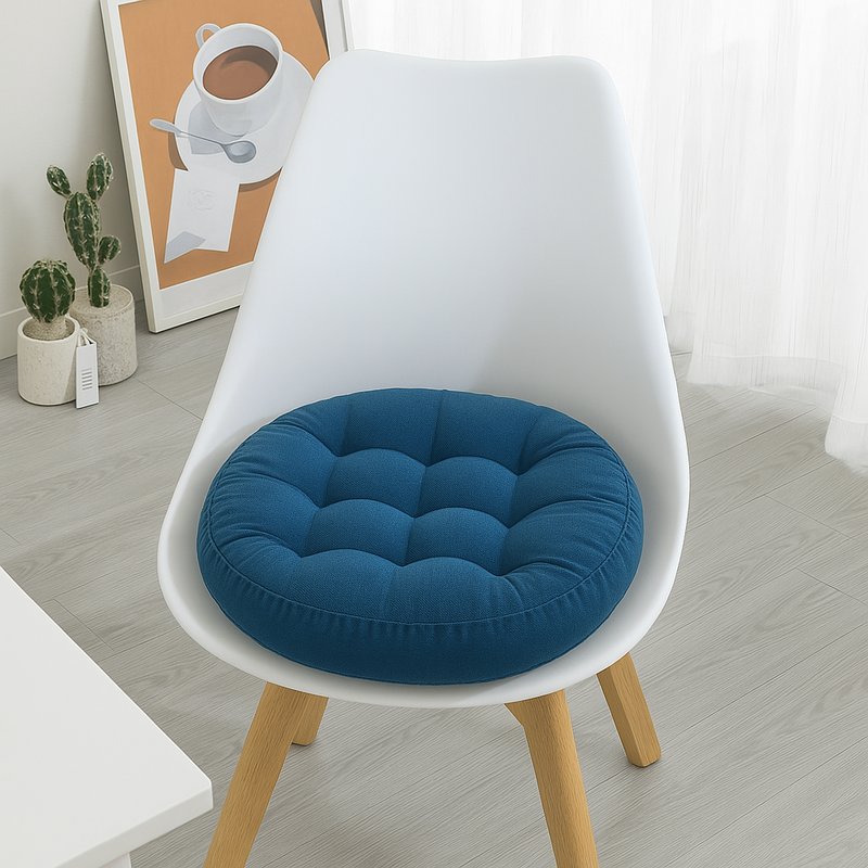 Velvet Floor 23x23 Inches Filled  Cushion