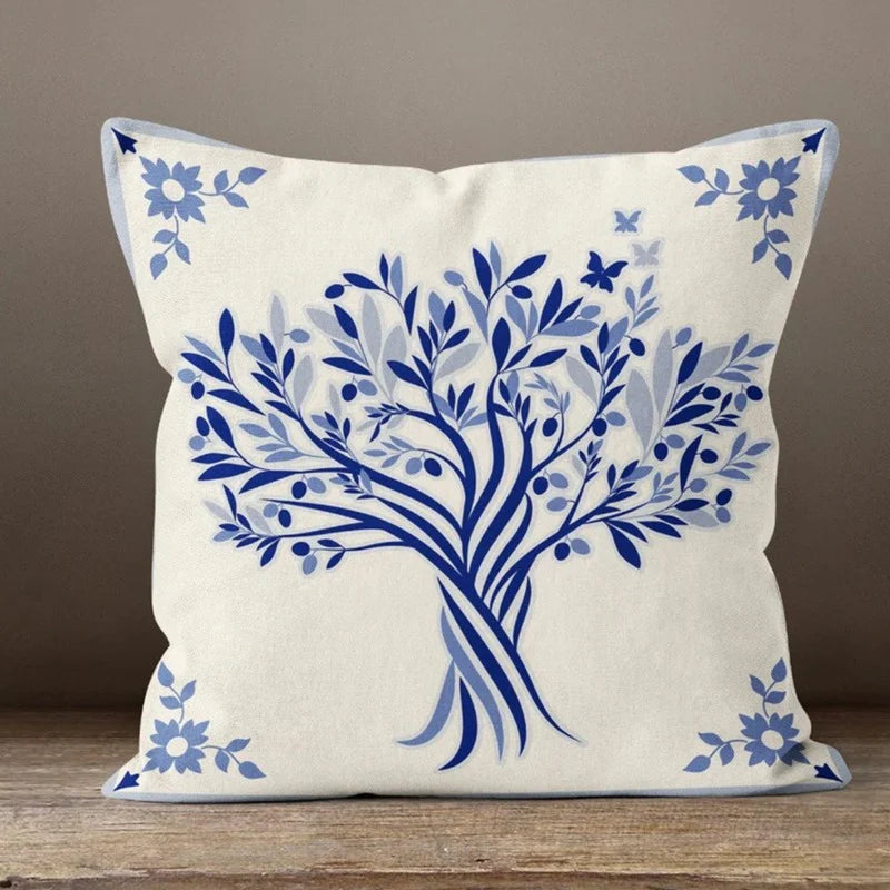 Cushion Covers Mediterranean Style Pack of 4