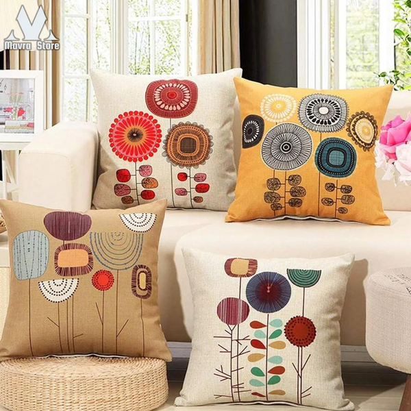 Cushion Covers Ethnic pack of 4