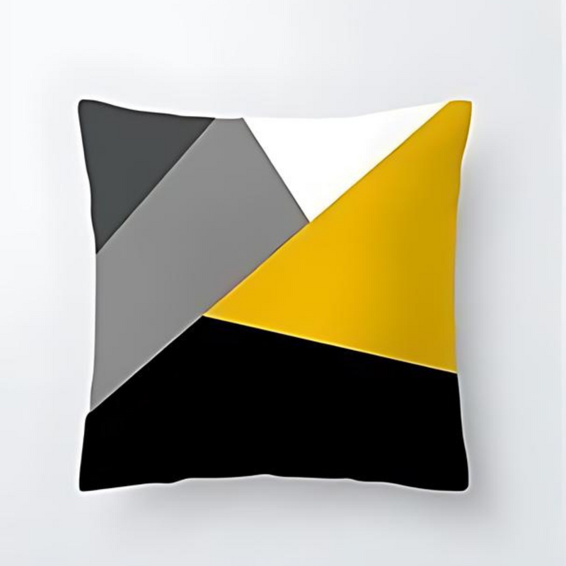 Cushion Covers Tulip Yellow Pack of 5