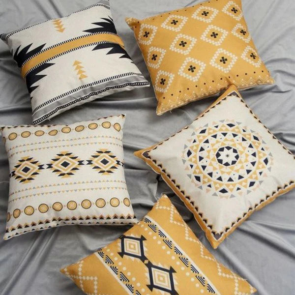Cushion Covers Golden ERA Pack of 5