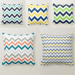 Cushion Covers Chevron Zigzag Pack of 4