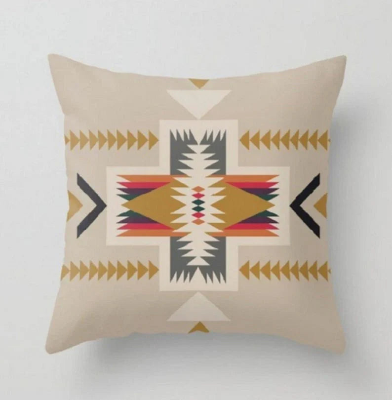 Cushion Covers Traditional Style Multi colors 5 Pcs