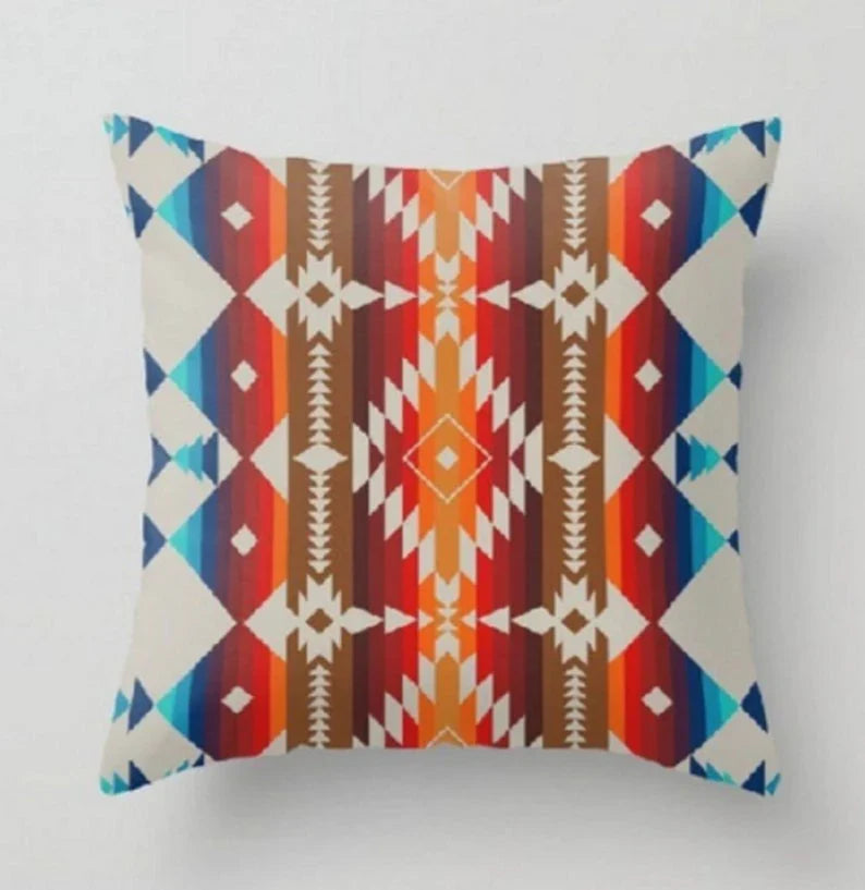 Cushion Covers Traditional Style Multi colors 5 Pcs