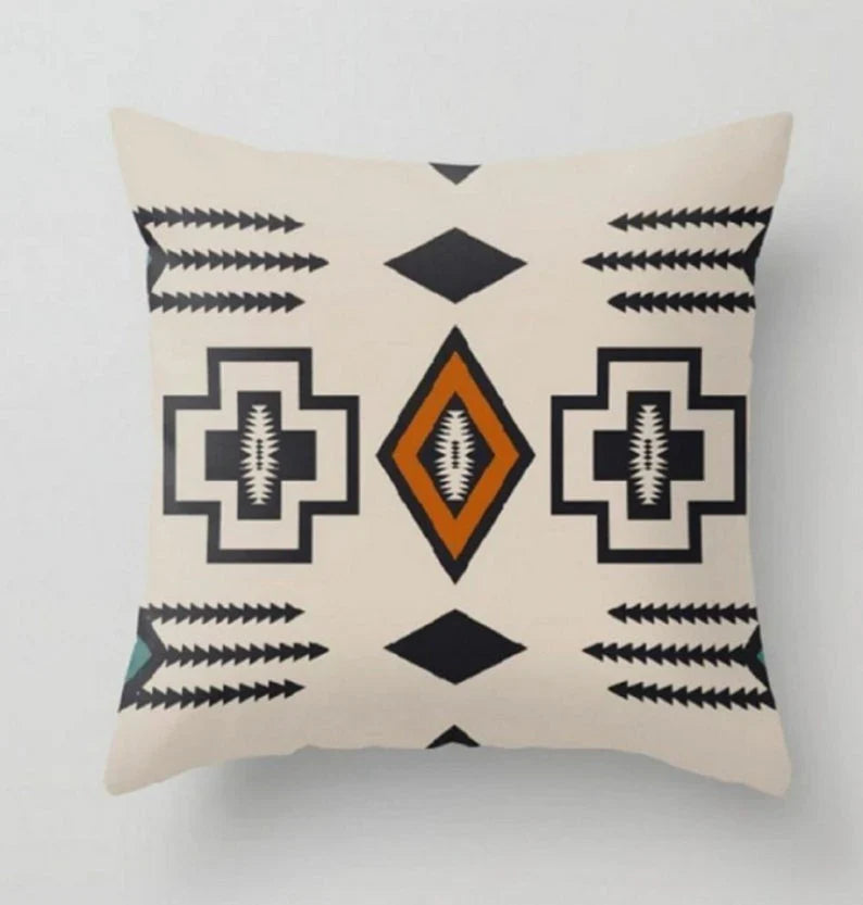 Cushion Covers Traditional Style Multi colors 5 Pcs