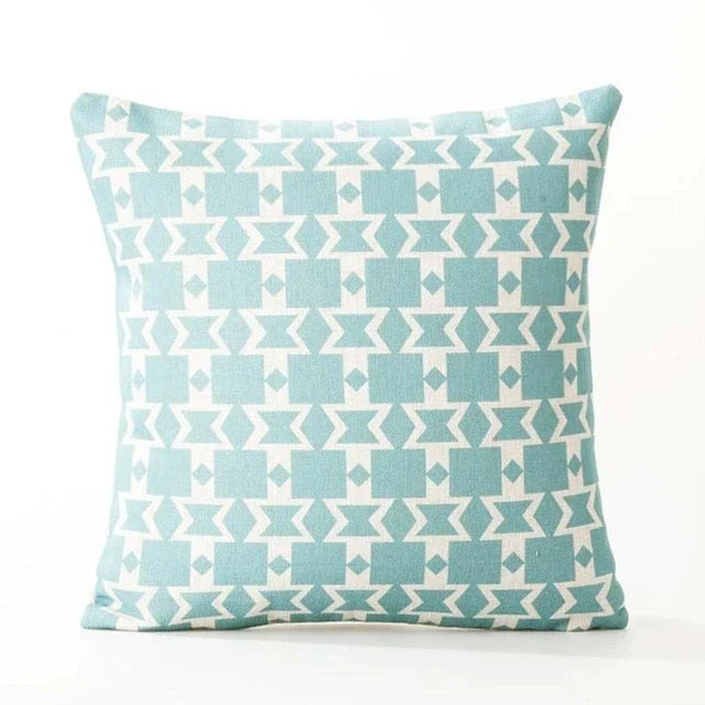 Cushion Covers Classic Checked Multi pack of 6