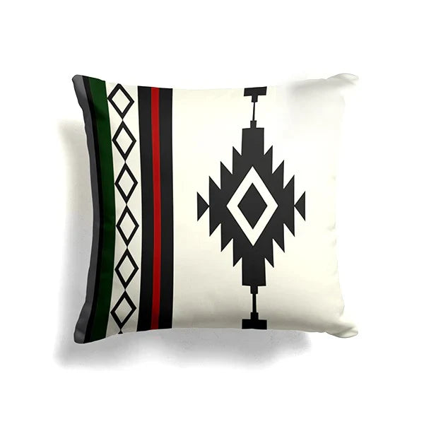 Cushion Covers Traditional Style Black pack of 4