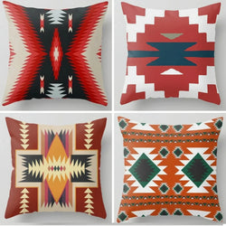 Cushion Covers Terracotta Farmhouse  pack of 4