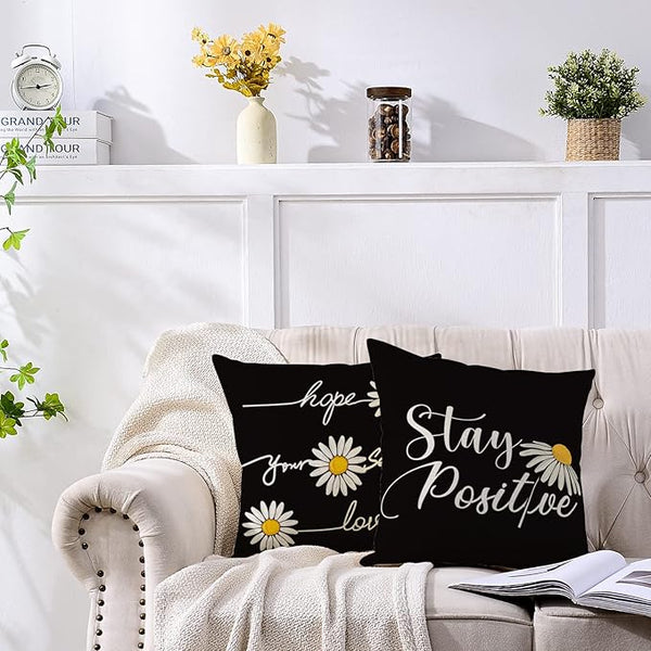 Cushion Covers Petals Pack 4