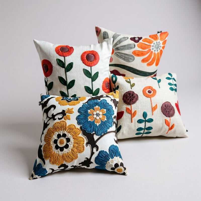 Cushion Covers Color Splash (Printed) Pack of 4